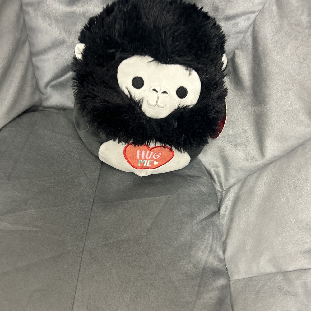 Squishmallows Aron 8" Gorilla Valentines Plush Hug Me NWT Kellytoy
